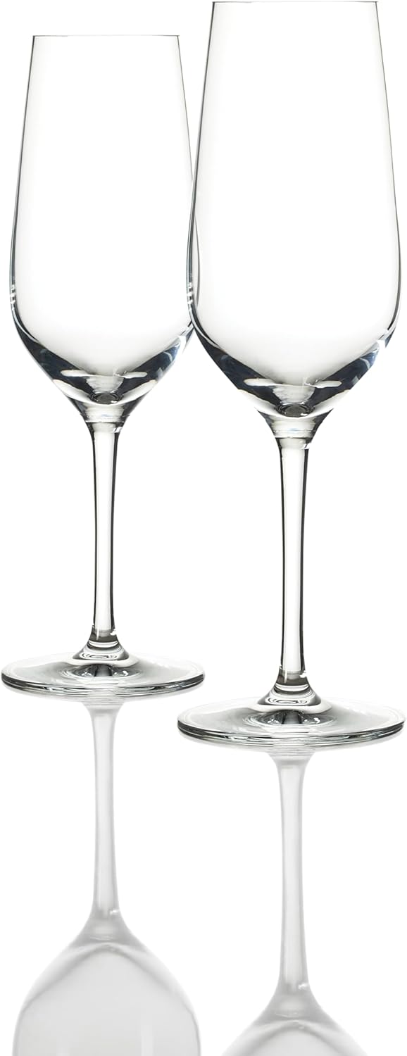 Schott Zwiesel GRACE Champagne Flutes Set of 2 310 ml German Quality and Dishwasher Safe