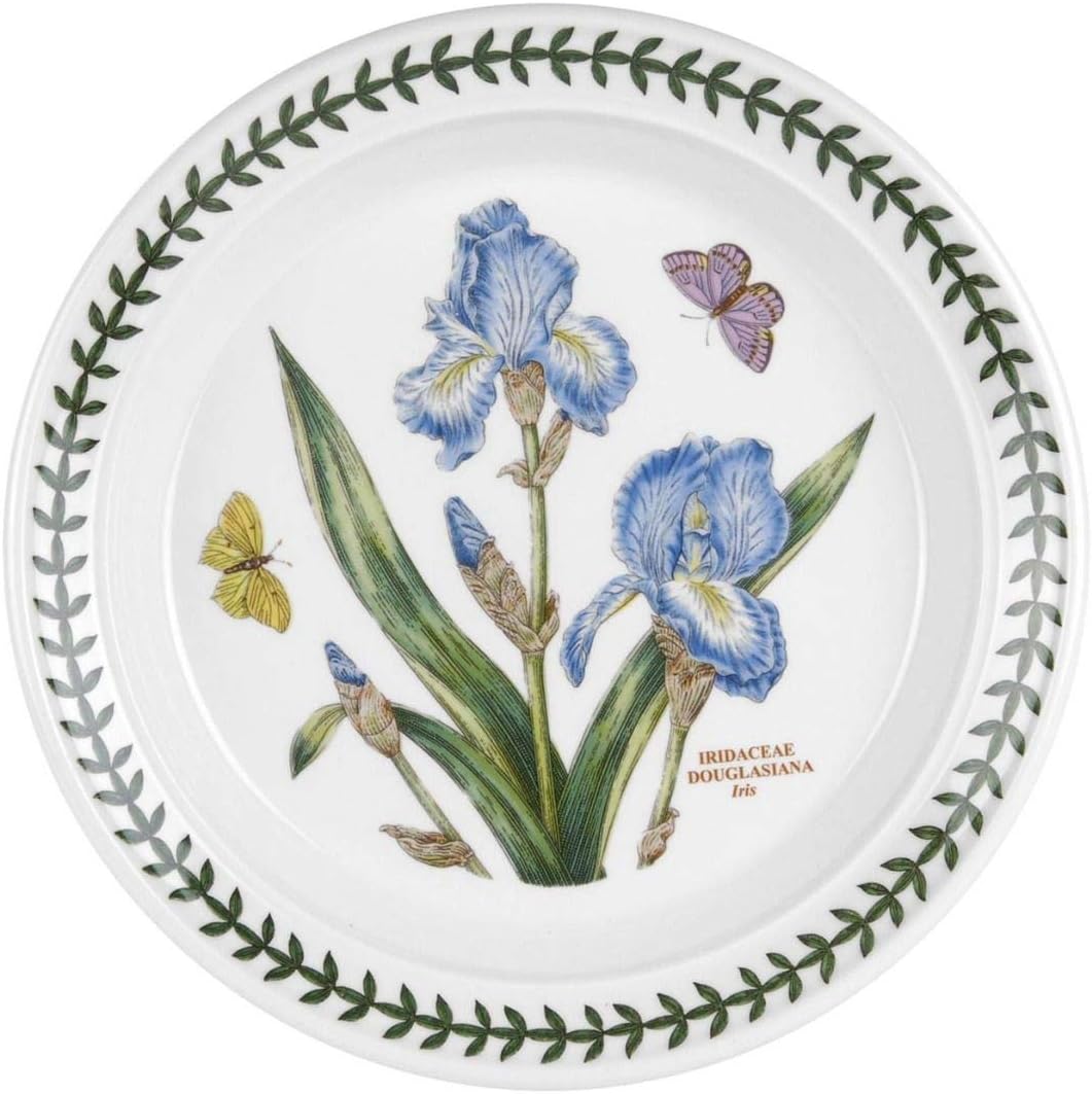 \'Portmeirion Botanic Garden – Salad Plate (S) – Iris by Portmeirion