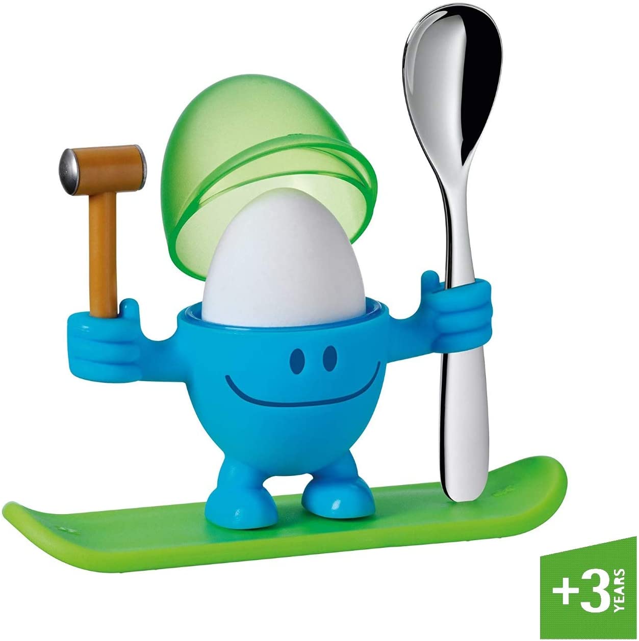 Wmf Mcegg Egg Cup With Spoon Limited Edition Plastic, Cromargan Polished St