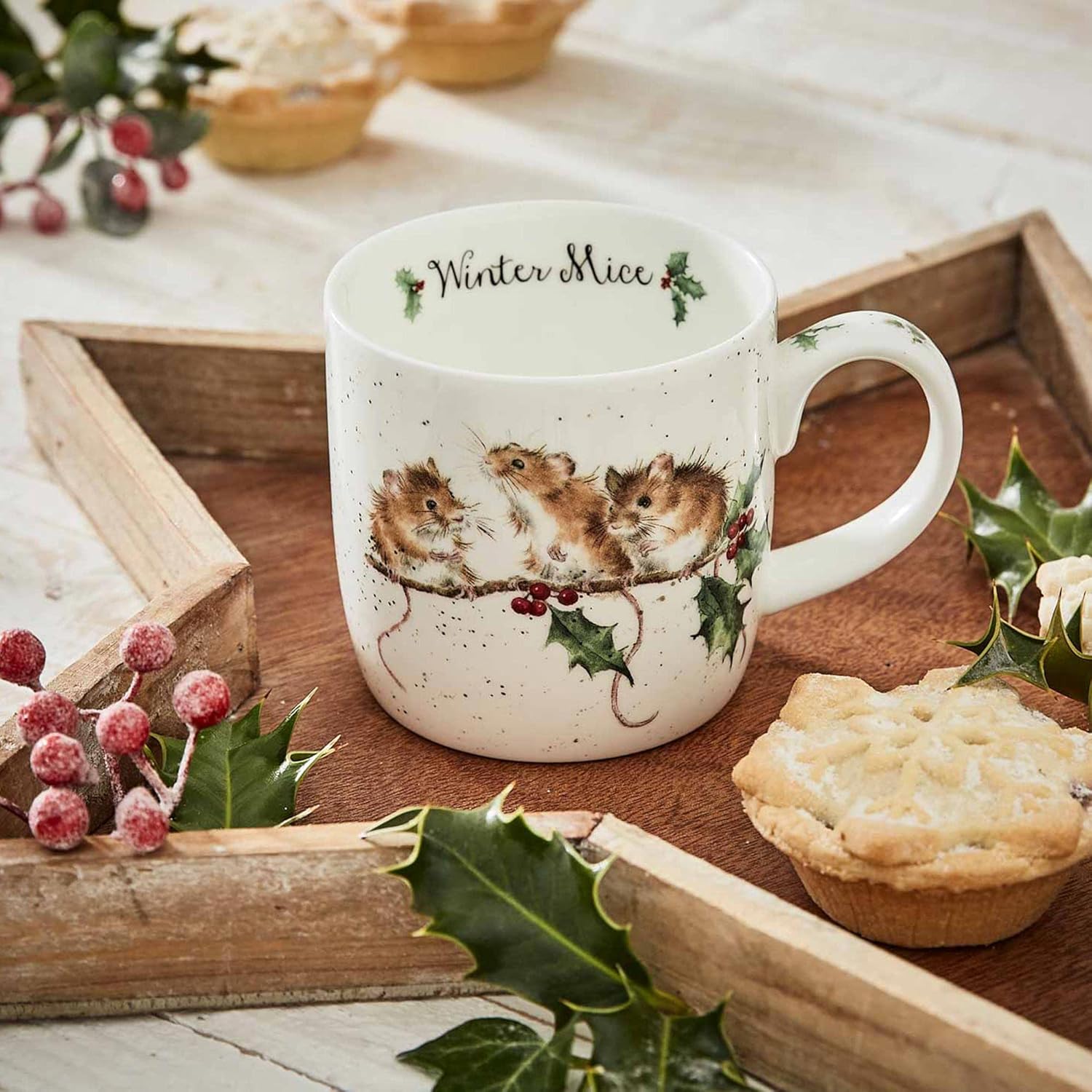 Portmeirion Wrendale Winter Mice (mice)