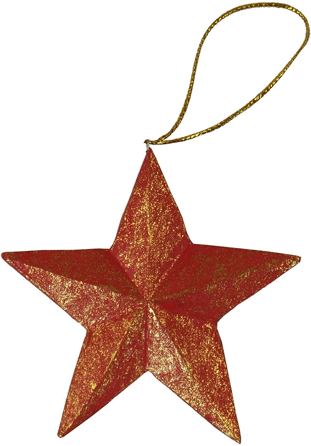 Guru-Shop Guru Shop Christmas Decoration Christmas Tree Decorations Wooden Star Chris