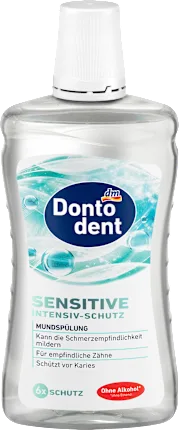 Dontodent Mouthwash sensitive intensive protection, 500 ml