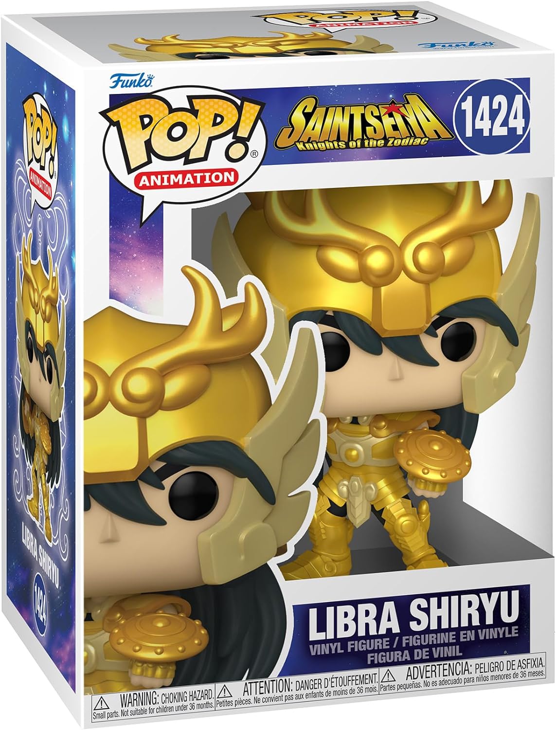 Funko Pop! Animation: Saint Seiya - Gold Libra Dragon Shiryu - Vinyl Collectible Figure - Gift Idea - Official Merchandise - Toys For Children and Adults - Anime Fans - Model Figure For Collectors