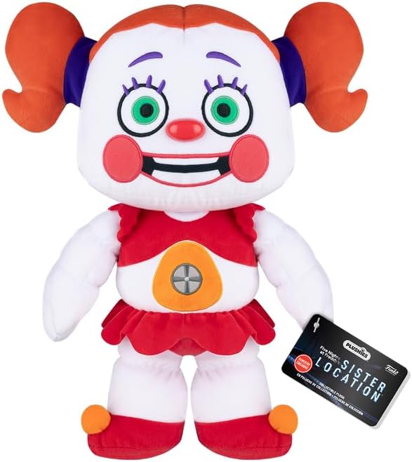 Funko Plush: FNAF- Circus Baby (CL 16") - Gift Idea - Official Merchandise - Toys for Children & Adults - Video Game Fans - Model Figure for Collecting and Displaying