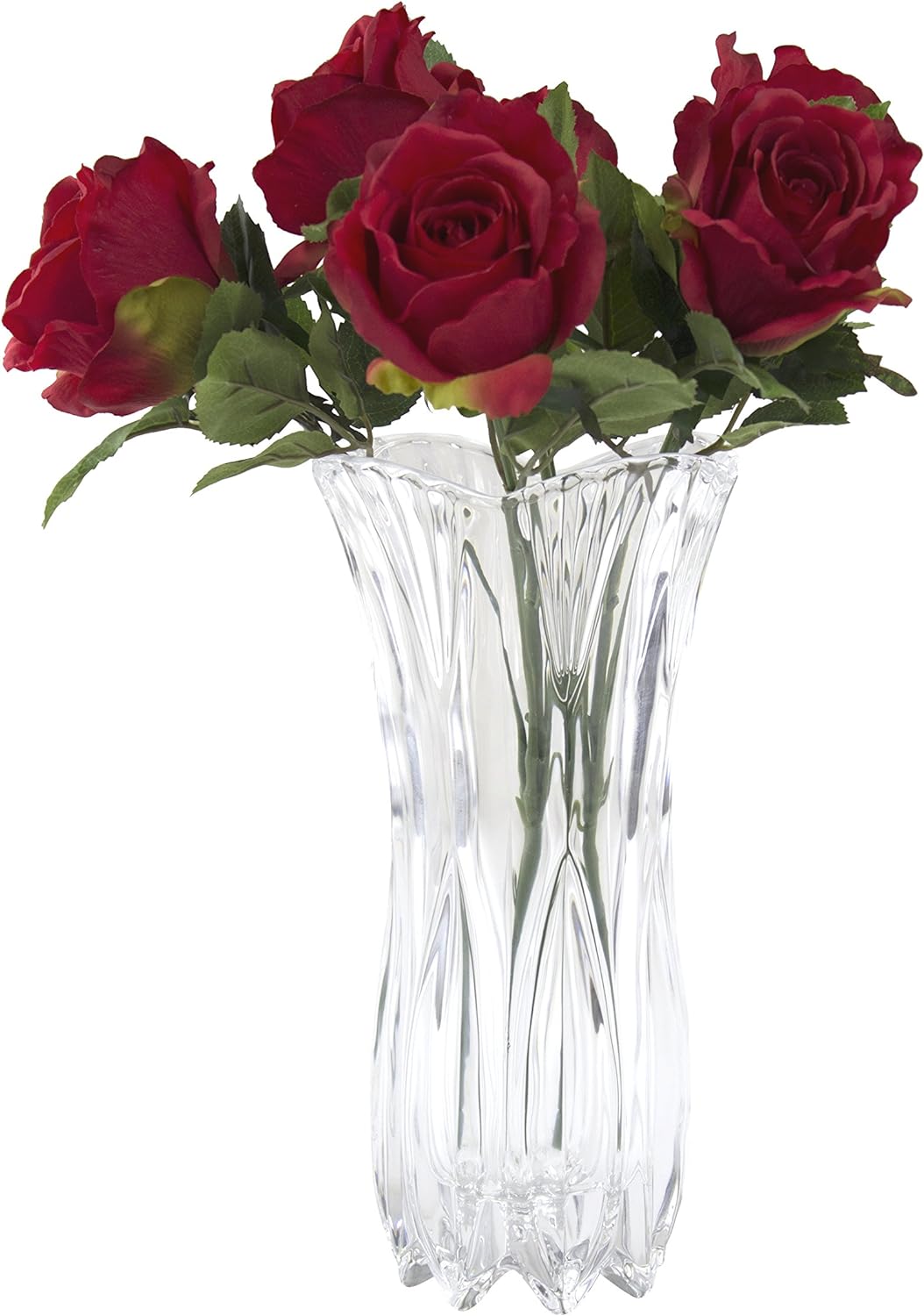 Decoline Glass Vase Transparent Design A – 1 Piece – L