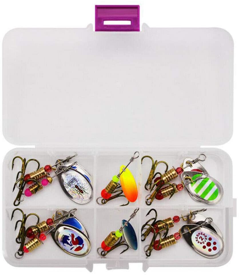 Cuifuli Angelzubehör Set, Angelzubehör Set Mit Tackle Box Inklusive Barrel 