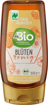 dmBio Honey, Flower honey, natural land, 350 g