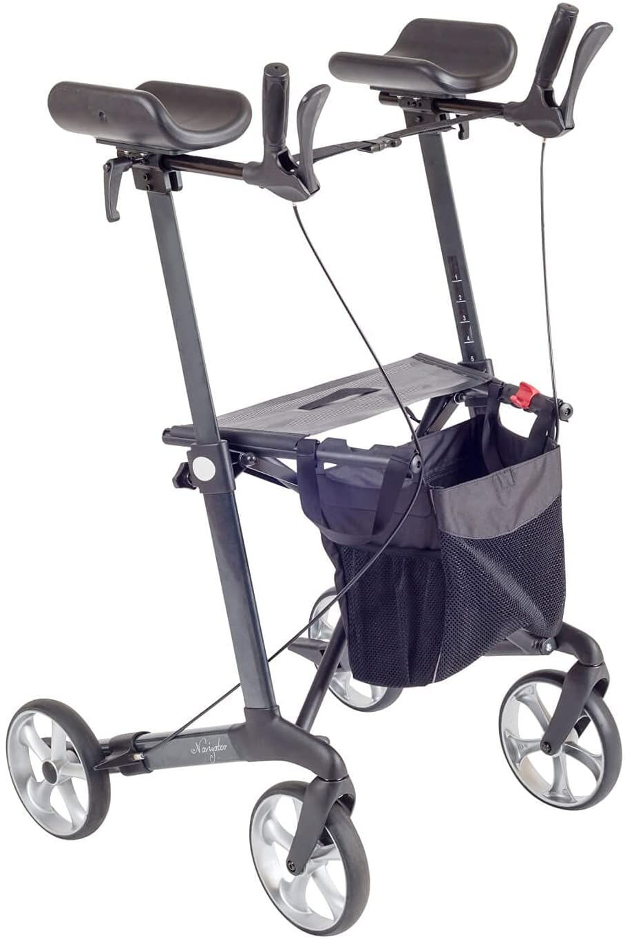 Rehasense Leichtgewicht Arthritisrollator Navigator, bis 150 kg belastbar