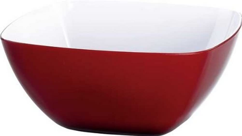 EMSA Vienna 505270 Bowl Transparent Red/White