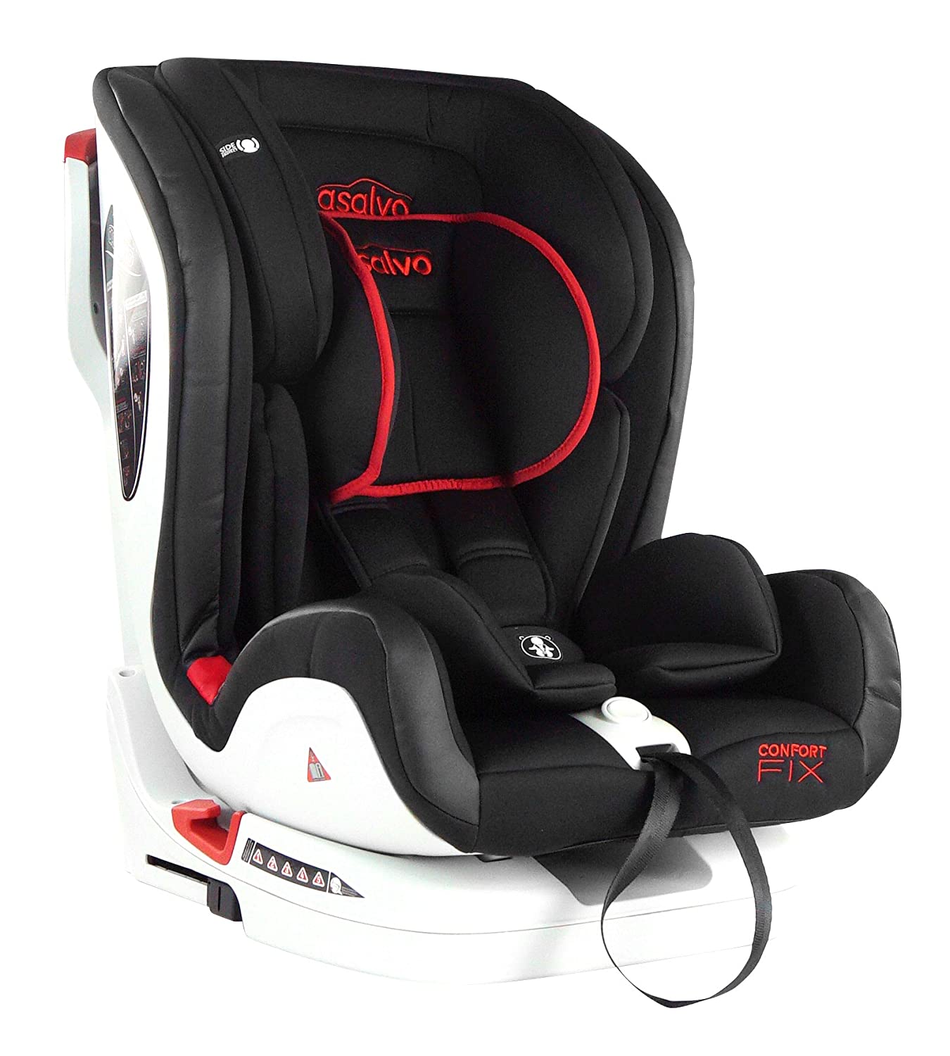 Asalvo Car Seat Confort Fix red