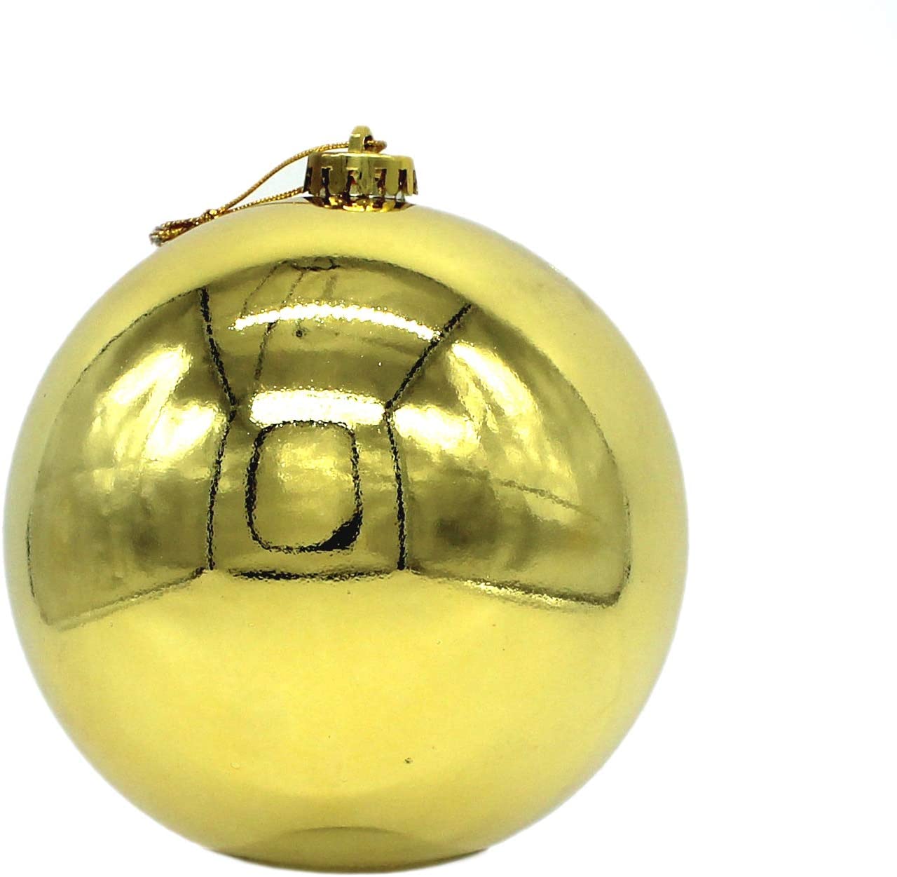 DARO DEKO DARO Decorative Christmas Bauble XXL Diameter 15 cm - 1 piece Shiny Gold