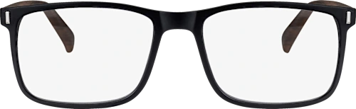 Visiomax Ready-made reading glasses, matte black/brown +2.00, 1 pc.