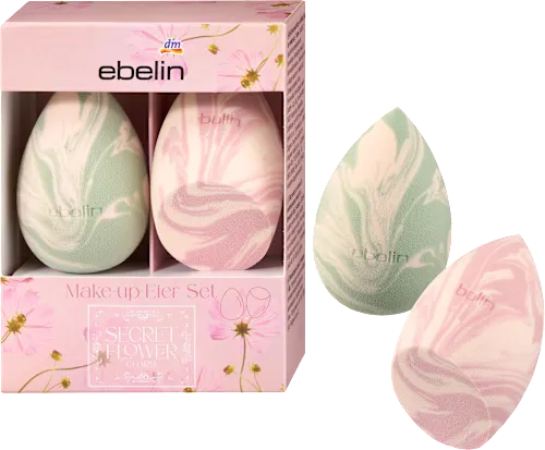 ebelin Make-up eggs set Secret Flower Charm 2 pieces, 1 pc