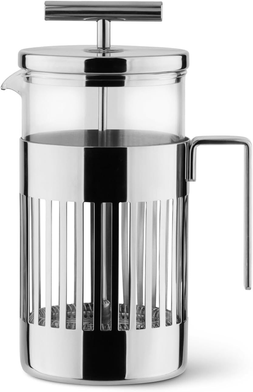 Alessi Press Filter Coffee Maker, 8 Cups, (9094/8)