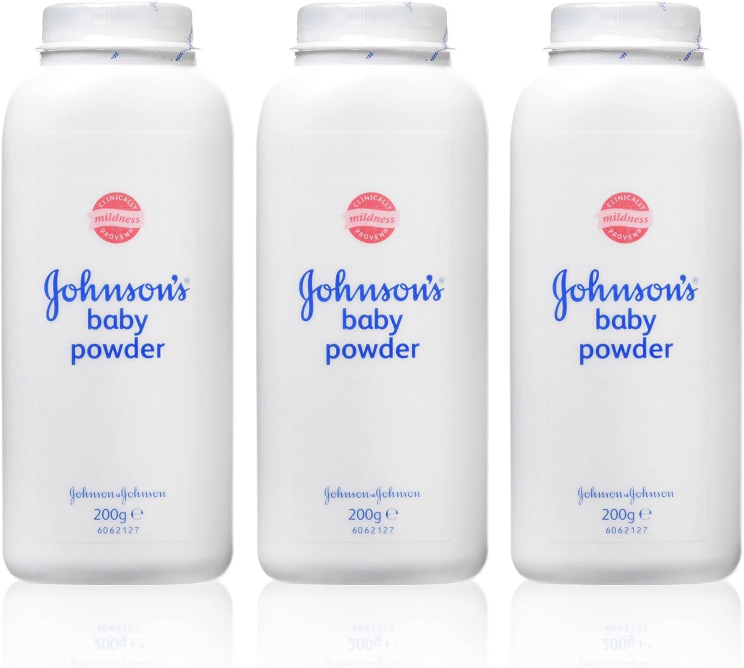 Johnson's Baby Powder 200 g - Pack of 3