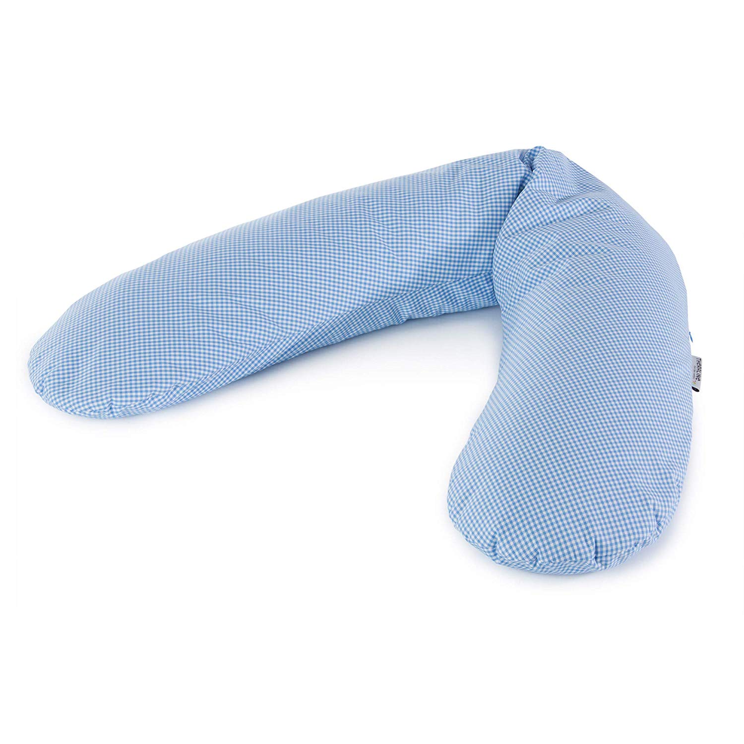 The Original Theraline Pregnancy and Breastfeeding Pillow Filled with Sand-Like Original Micro-Beads - Comes with Outer Cover,190 cm