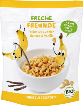FRECHE FREUNDE Children's muesli Banana & vanilla from 1 year, 125 g