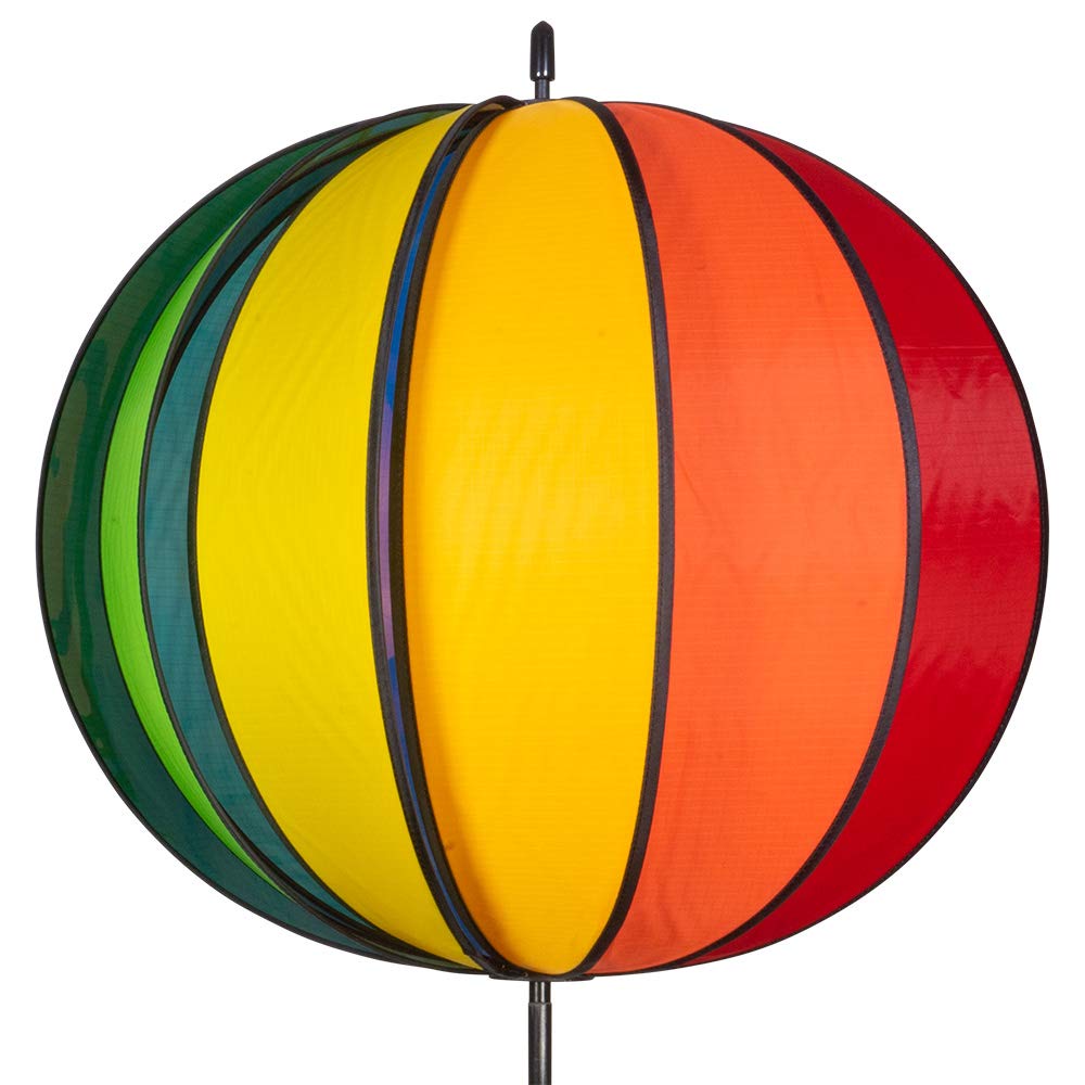 CIM Ball Wind Spinner – Satorn 45 Rainbow, Uv Resistant And Weatherproof Ball: 