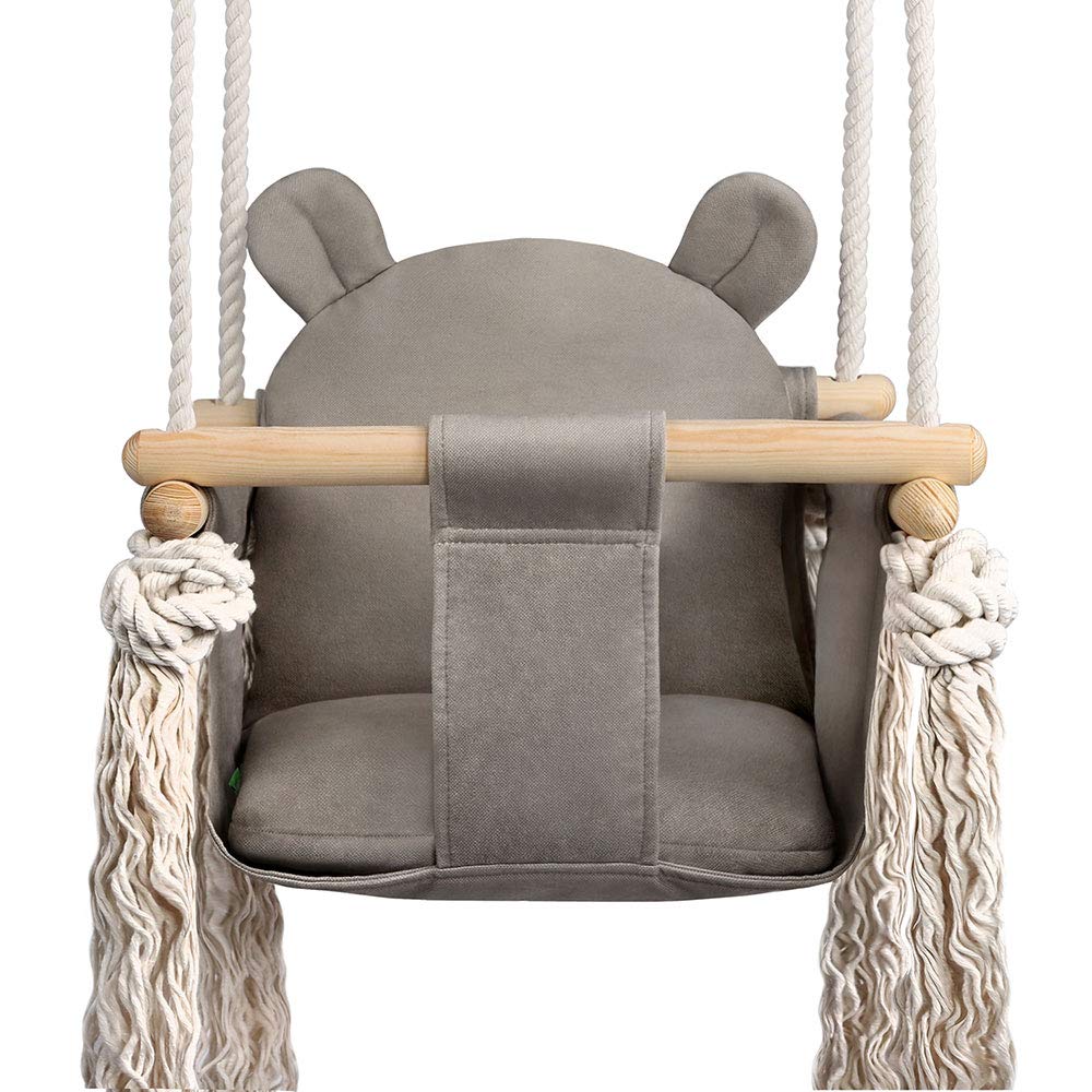 Lulando children\'s swing, baby swing, children\'s item, for little ones, child-friendly, for boys and girls, can be mounted anywhere, height adjustable