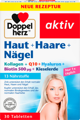 Doppelherz Skin + Hair + Nails Tablets (30 pieces), 19.9 g
