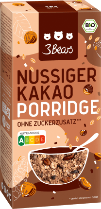 3Bears Porridge nussiger Kakao, 350 g