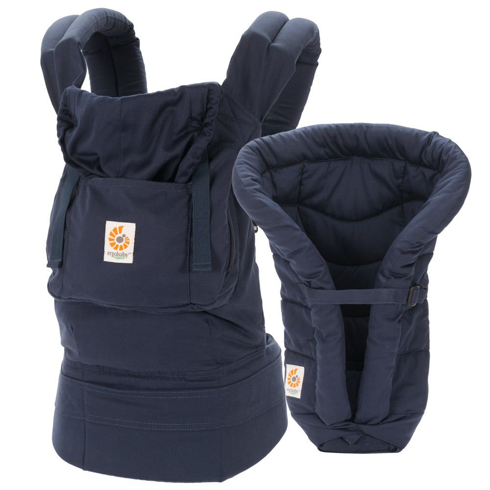Ergobaby Ergo Baby from Birth Package Origanic dark blue