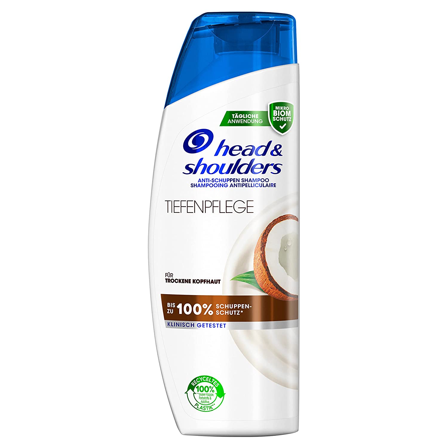head&shoulders Head & Shoulders Deep Care Anti-Dandruff Shampoo, Up to 100% Dandruff Protection, 300 ml, ‎white