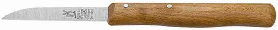 Herder Windmuhlenmesser Windmill Silver Knife Vegetable Knife Classic Beech Wood and Carbon Steel