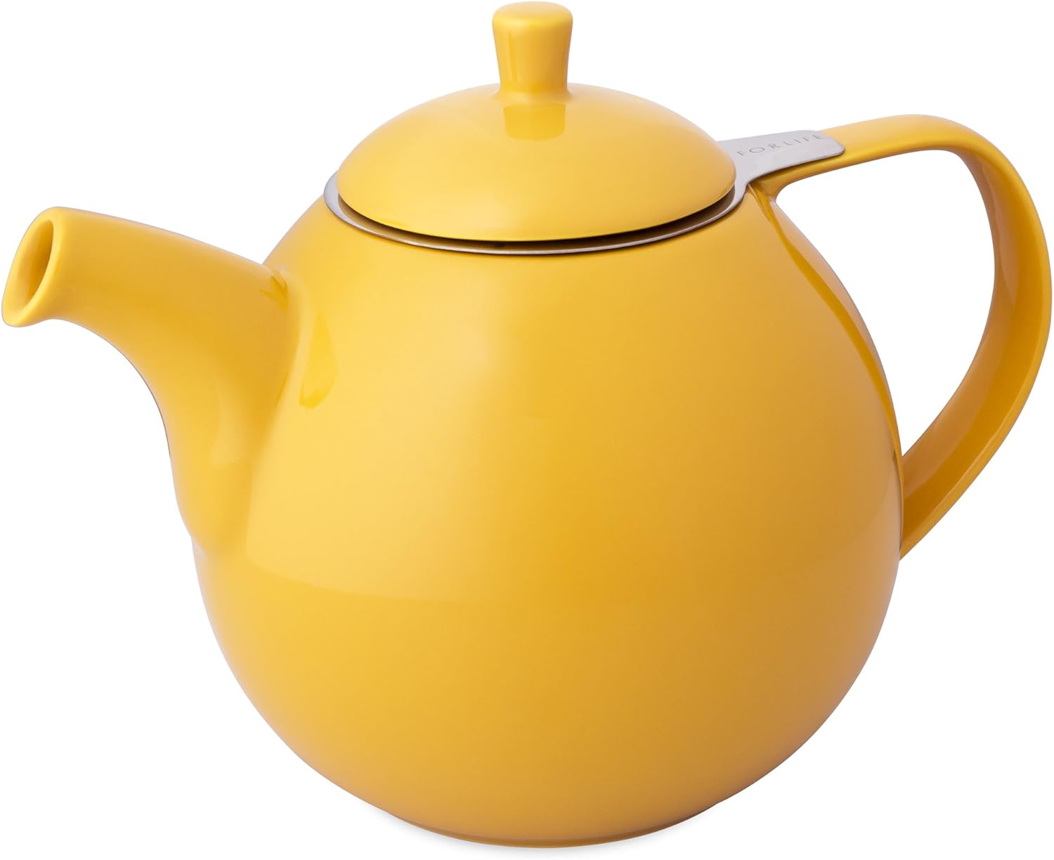 ForLife Curve Teapot- MANDARIN - 45oz/1.33 L - item 388
