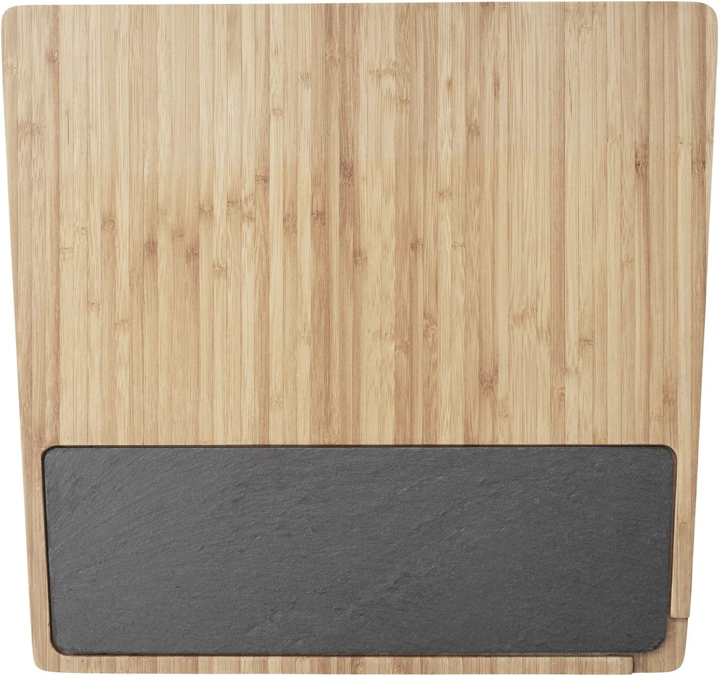 Stelton Twin Serving Tray Bamboo/Slate 34 x 36 cm