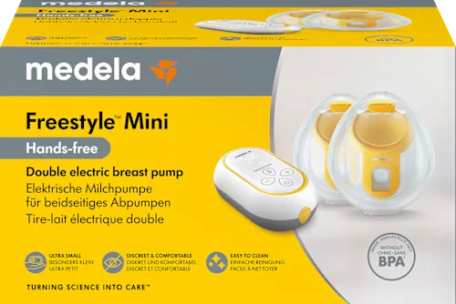 MEDELA Double breast pump Freestyle Mini Hands-free, electric, 1 pc