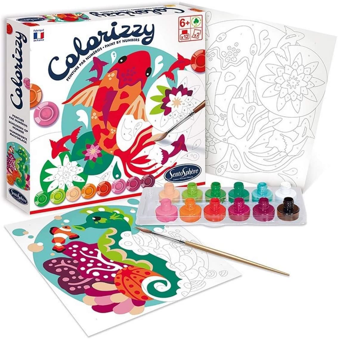Sentosphere Peinture Colorizzy Les Fonds Marins
