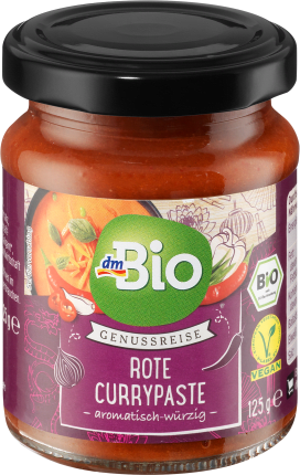 dmBio Rote Currypaste, 120 g