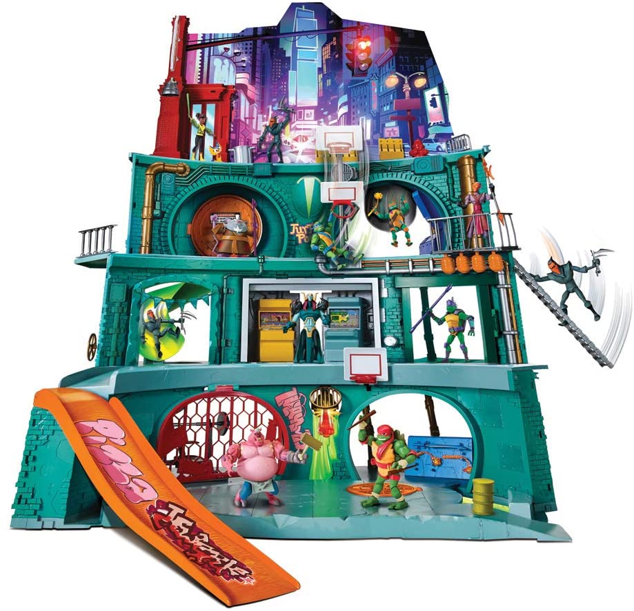Teenage Mutant Ninja Turtles Turtles The Rising Of Teenage Mutant Ninja Epic Sewer Lair Playset