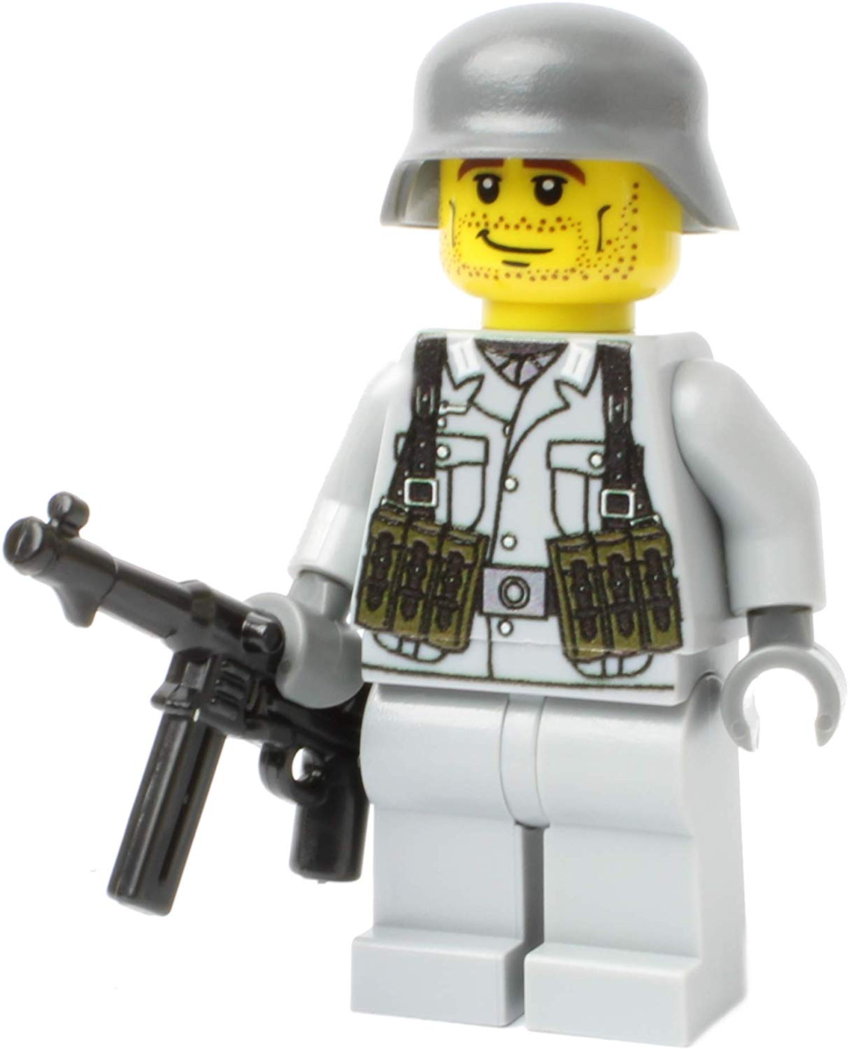 Lego Custom German Wehrmacht Ww2 Soldier Brick Arms Mp40, High-Quality Printing