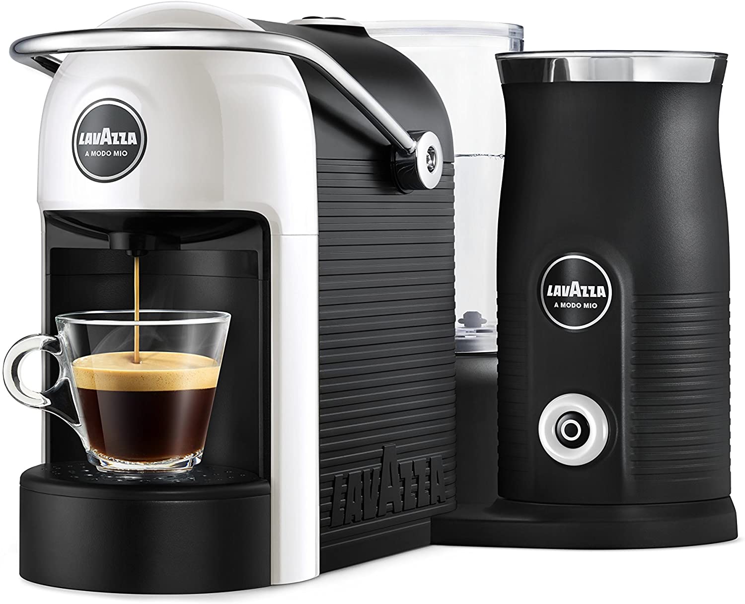 Lavazza A Modo Mio Jolie & Milk Capsule Coffee Machine and Milk Frother
