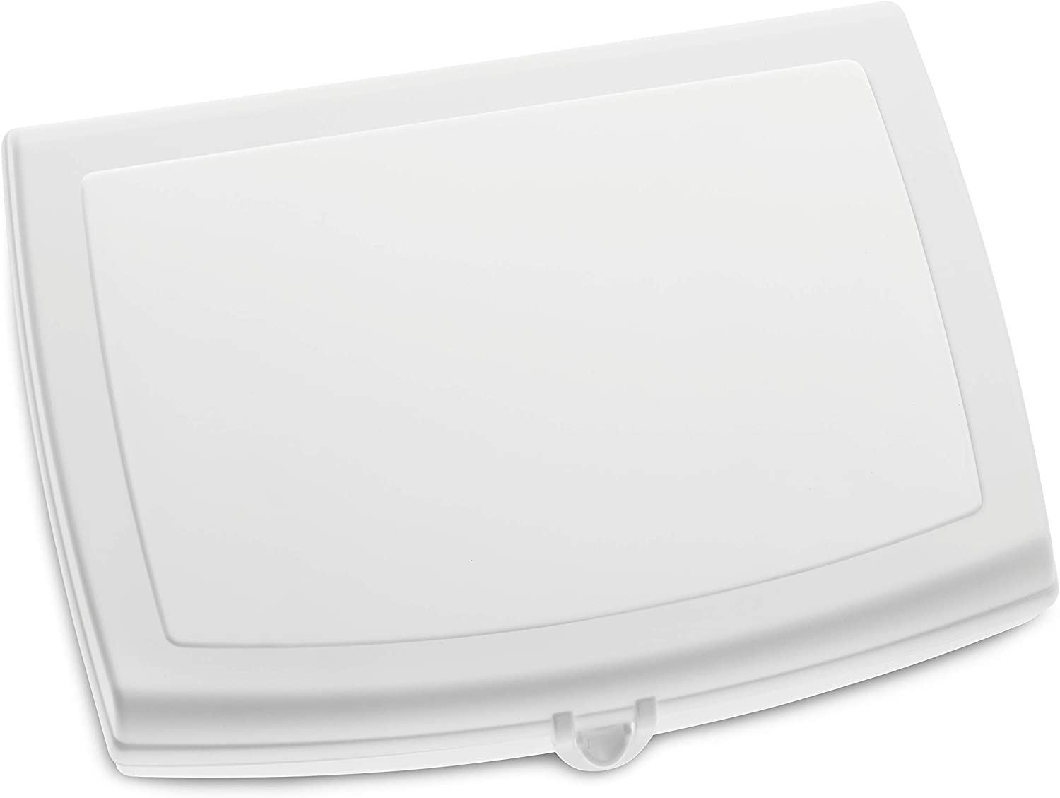 Koziol Panorama Plastic Lunch Box, Lunch Box, Lunch Box, Snack Jar, Cotton White, 3142525