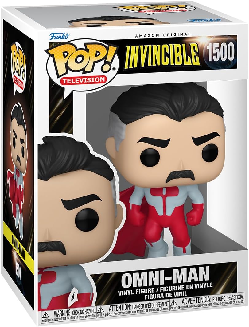 Funko POP! Television: Invincible - Omni-Man - Vinyl Collectible Figure - Gift Idea - Official Merchandise - Toy for Children and Adults - TV Fans - Model Figure for Collectors and Display