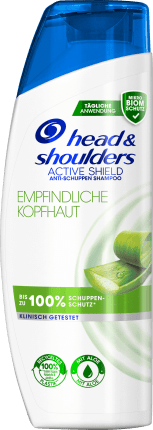 head&shoulders Shampoo anti-dandruff sensitive scalp, 300 ml