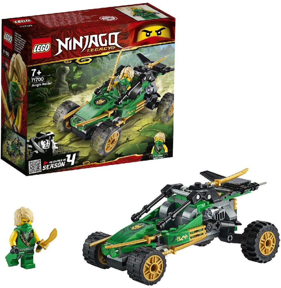 Lego Ninjago Lego 71700 Ninjago Legacy Lloyds Jungle Robber Car With Lloyd Mini Figure, 