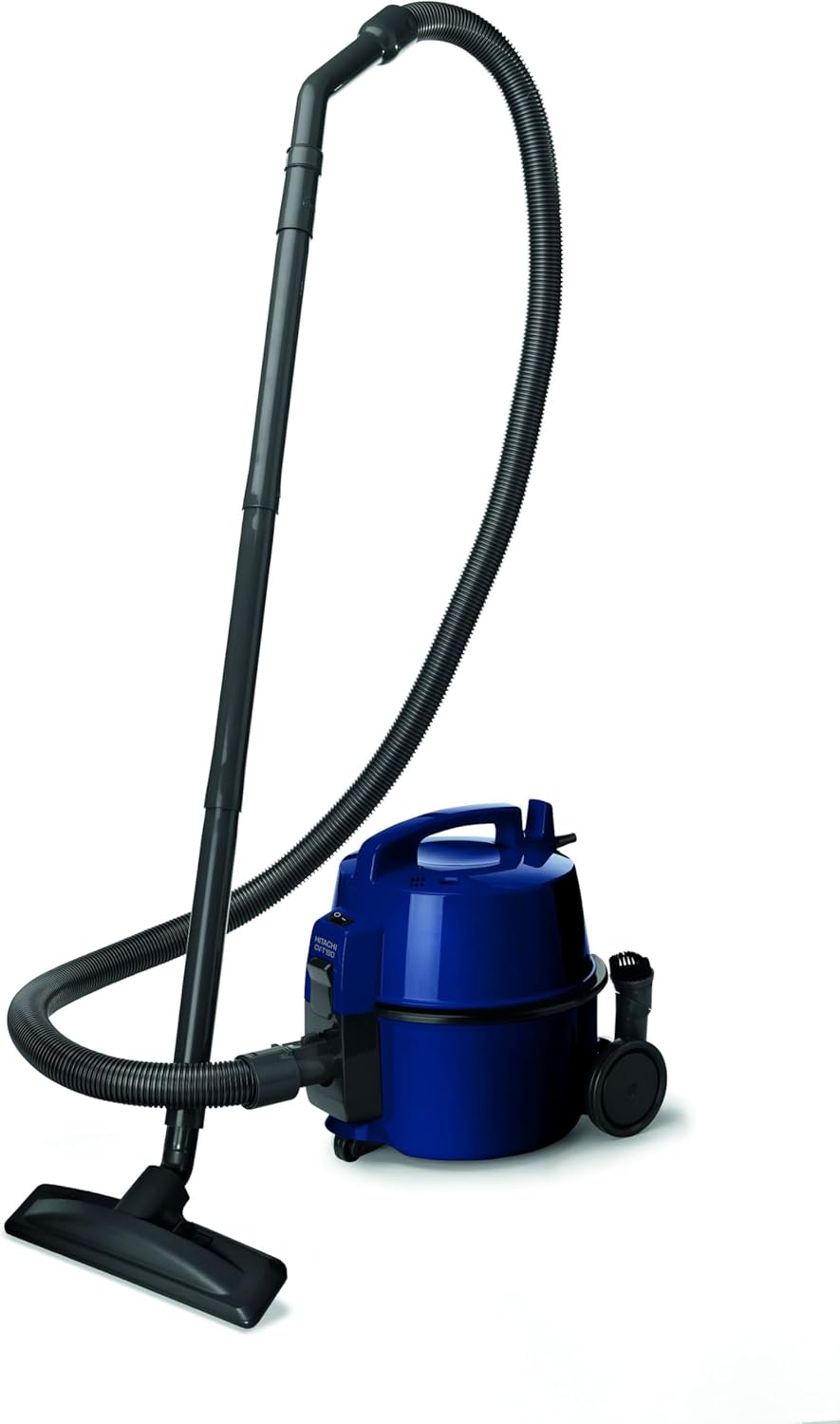 Hitachi Store Hitachi CV-T190 Eco Bagless Vacuum Cleaner, Dark Blue