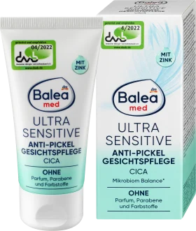 Balea MED Anti-pimples Gesichspflege cica ultra sensitive, 50 ml