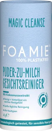 FOAMIE Facial cleanser powder-to-milk, 40 g