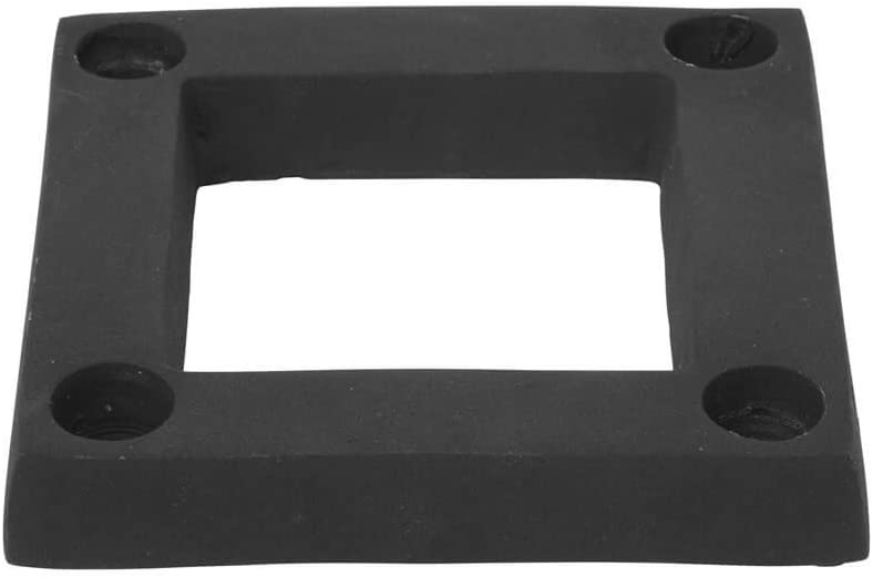 broste Copenhagen Judy Aluminium Square Candle Holder Black