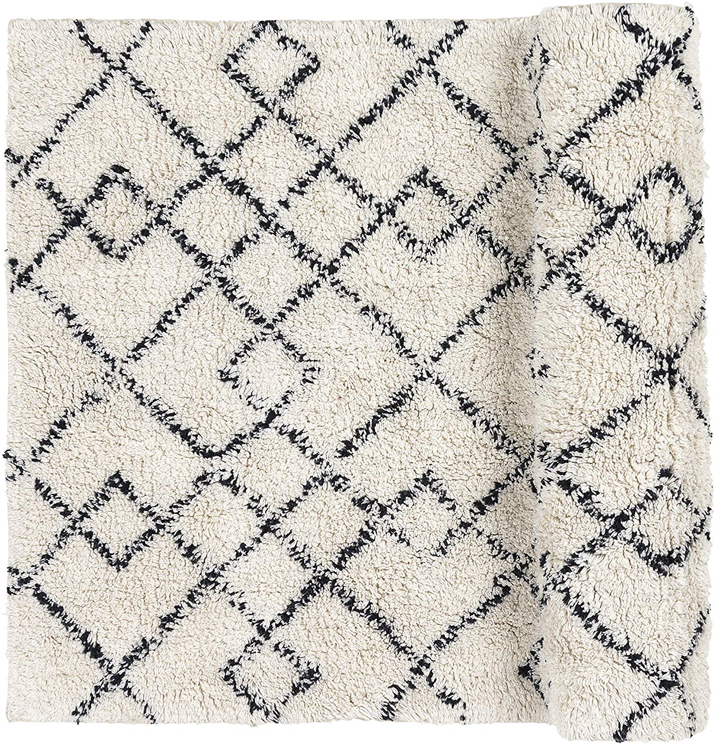 broste Janson Knitted Cotton Rug 70 X 140 Cm