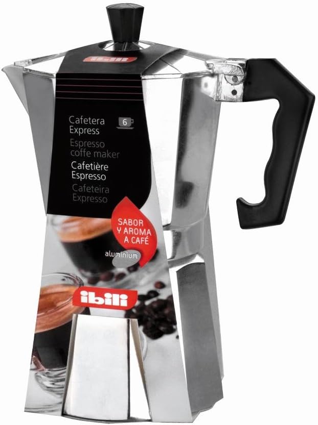 Ibili 610909 Melted Bahía Express 9 Cups Aluminum Coffee Maker