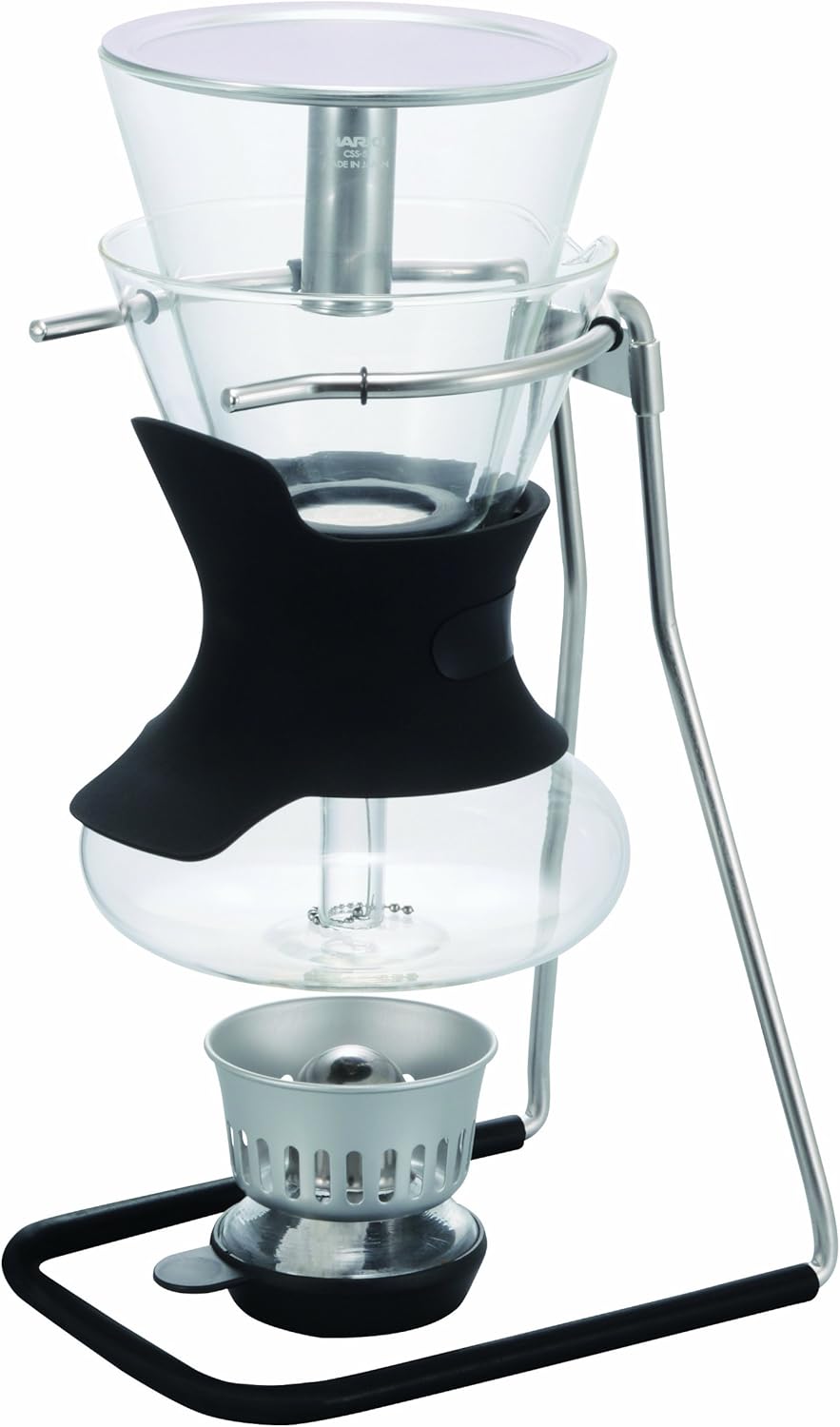 Hario SCA-5 1-Piece Glass 5-Cup Siphon Coffee Maker, Glass