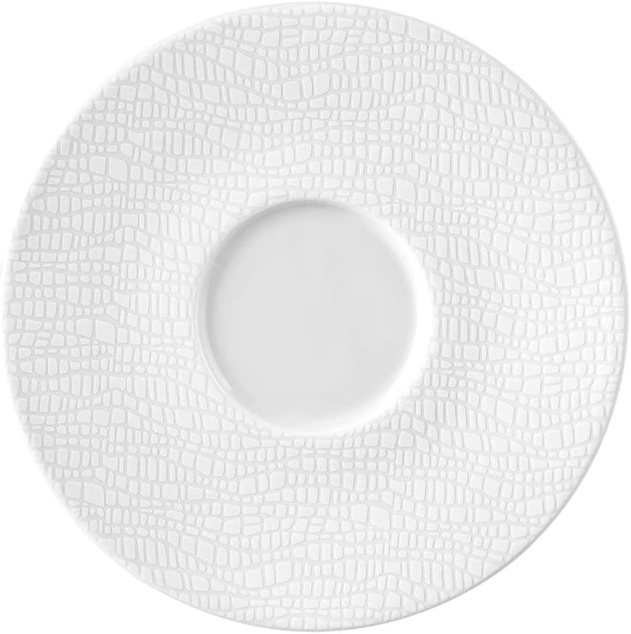 Seltmann Weiden Fashion Luxury Combination Saucer Hard Porcelain White