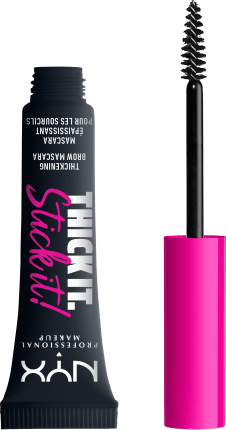 NYX PROFESSIONAL MAKEUP Eyebrow Gel Thick It Stick It Brow Mascara Black 08.7 ml