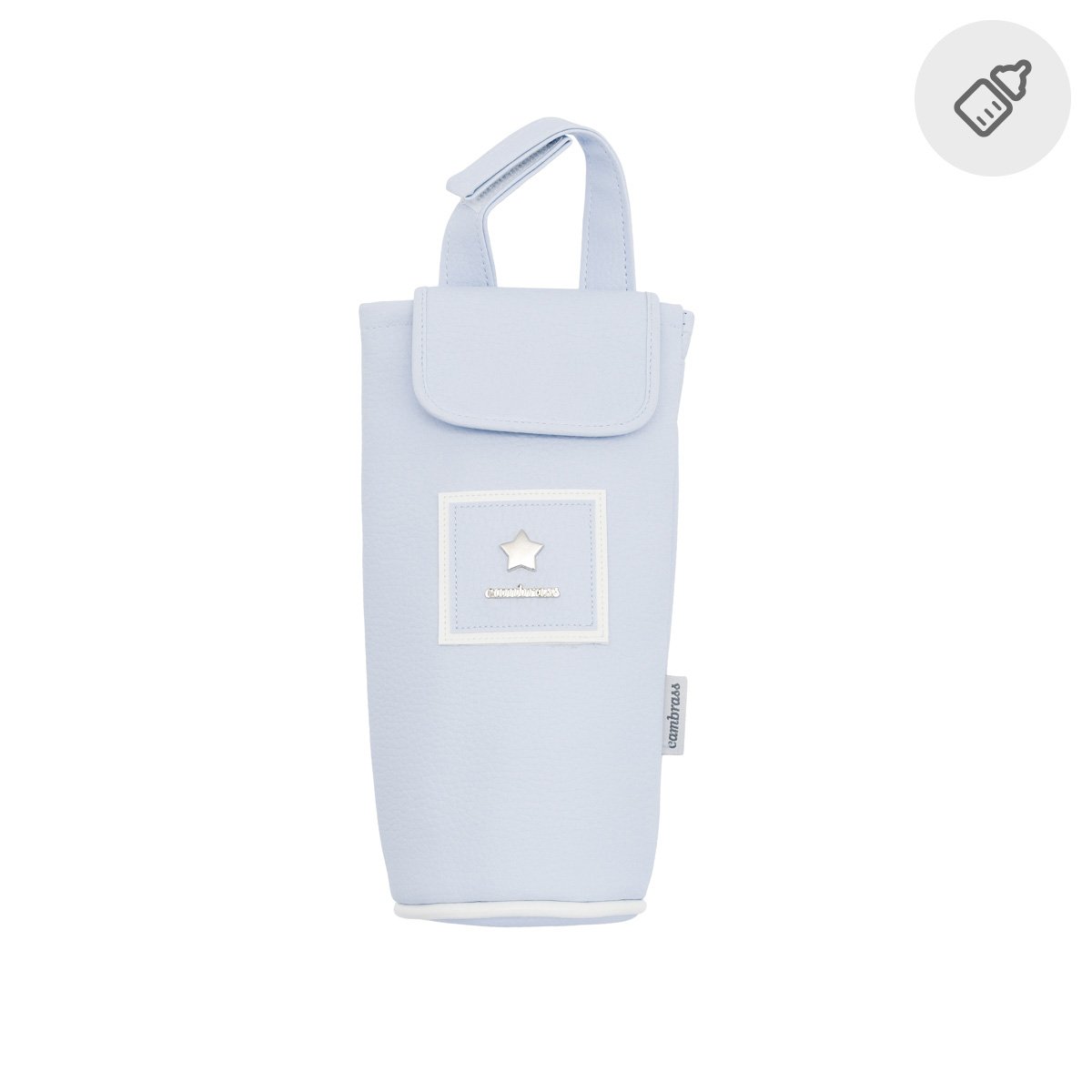 Cambrass 39482 Bottle Pocket, 8.5 x 12.5 x 21.5 cm Basic, Sky Blue